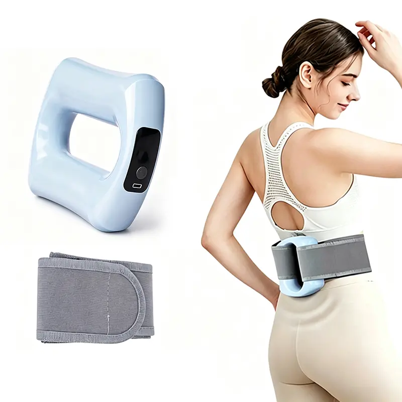 The new fascia ring mini deep tissue impact has upgraded its adjustable belt, which is adhesive and portable. It is a muscle recovery ring designed for relaxation, daily fitness relaxation, comprehensive massage, and various other purposes