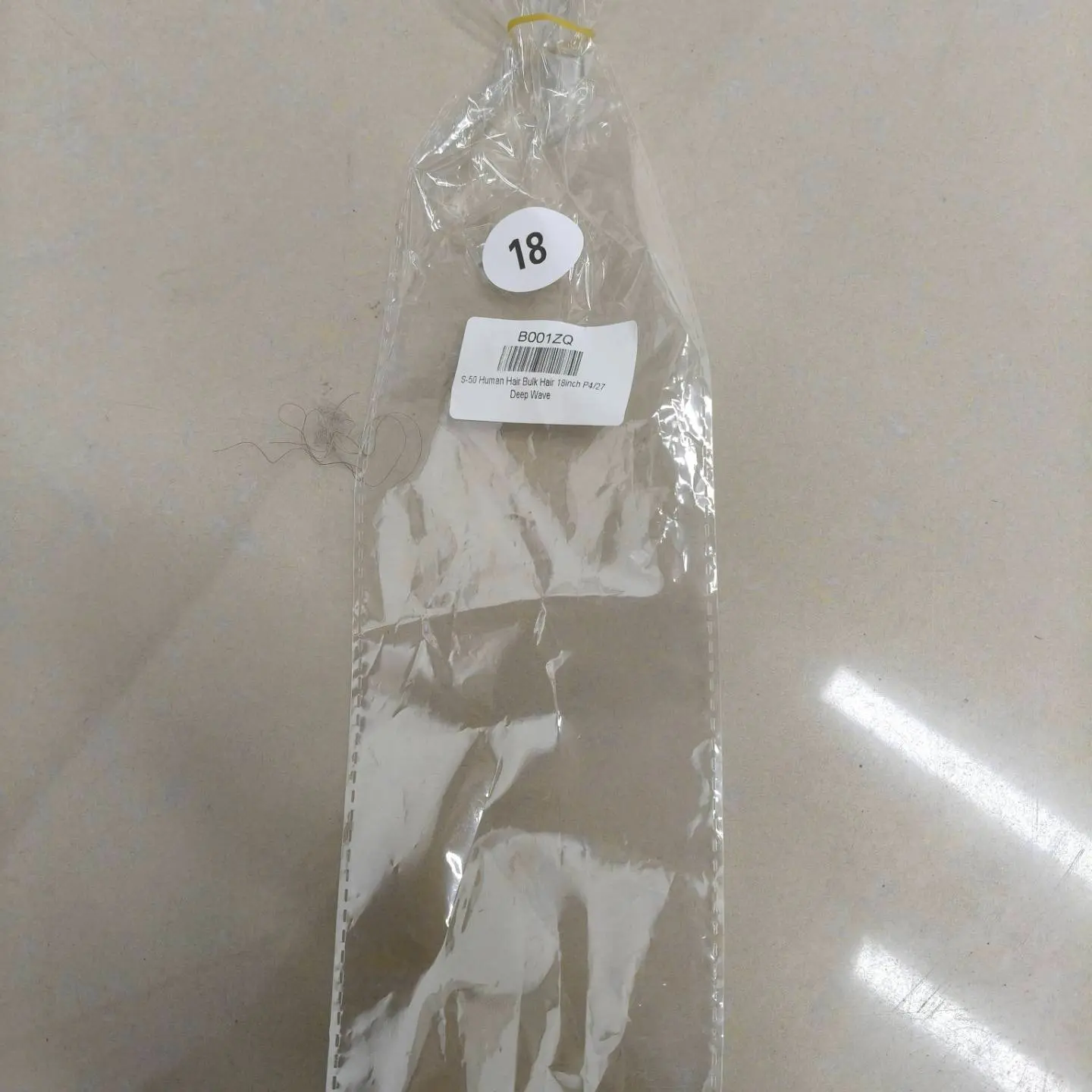 Packaging Bag -- No Hair Don't Order