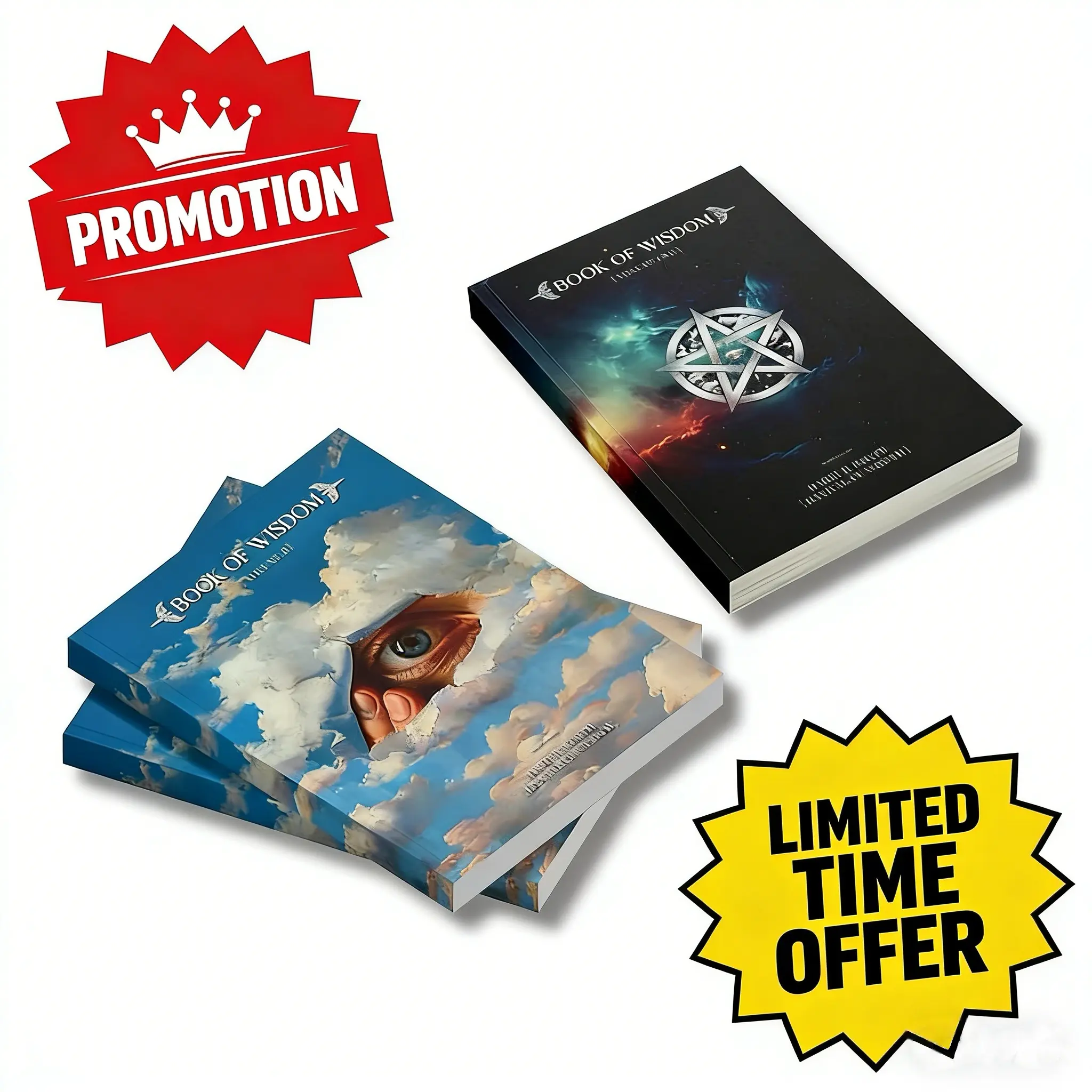 Book of Wisdom Volume 1&2  Paperback -A Collection of Spiritual Guidance English Edition black magic soft cover ramadan gifts prayer bookSpiritual Bible Study Journal new  bible bible  collection the jesus bible Awakening and Transformation