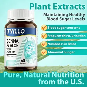 【A】TYILLO Senna Leaf & Aloe Capsules contain extracts such as senna leaf and flaxseed.