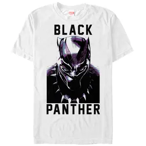 Men's Marvel Black Panther 2018 Portrait T-Shirt