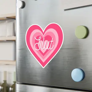 Sl#t Kiss-Cut Vinyl Decals 8x10