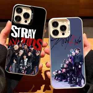 POP boys S-Stray K-Kids Phone Case For Apple12 13 14 15 16 17Pro Max Plus