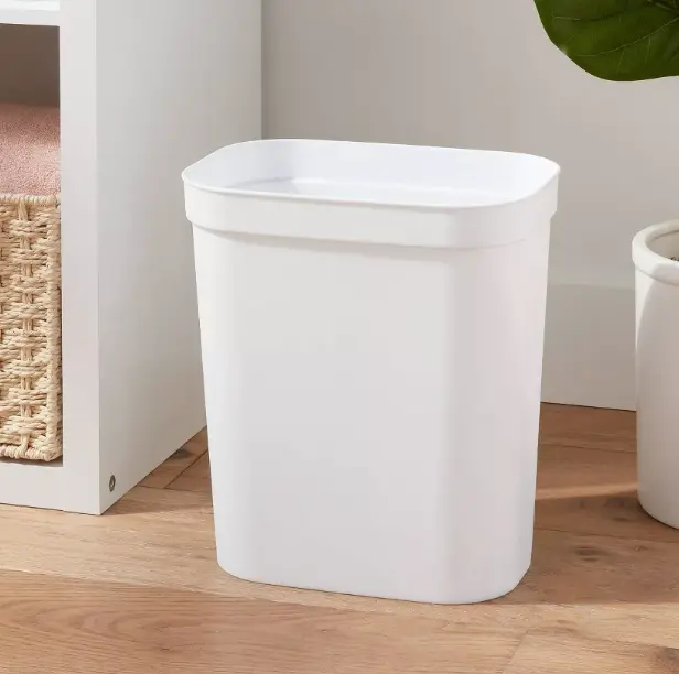 Compact Waste Basket – Perfect for Bathroom, Bedroom, Office and Small Space Organization