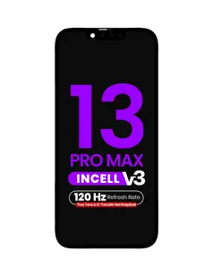 LCD Assembly for iPhone 13 Pro Max (True Tone Programming and IC Transfer NOT REQUIRED) (Aftermarket Incell / QV7 V3 / 120HZ)