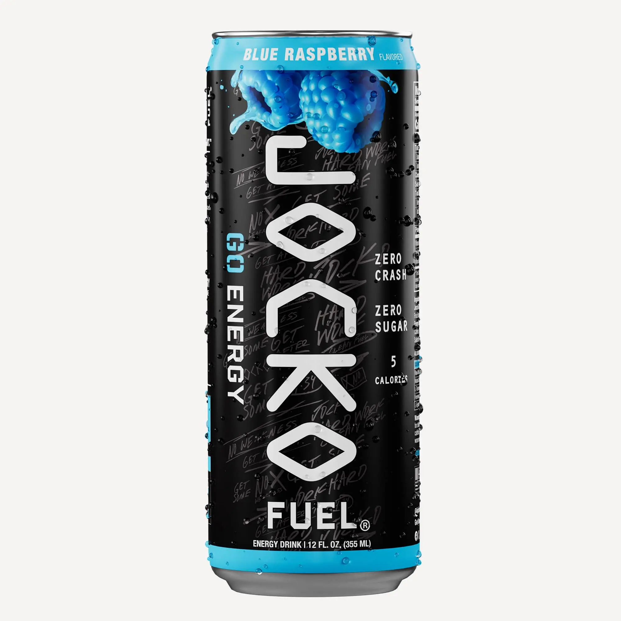 Jocko GO Energy Drink 12-Pack - Cherry Vanilla Flavor, Zero Sugar