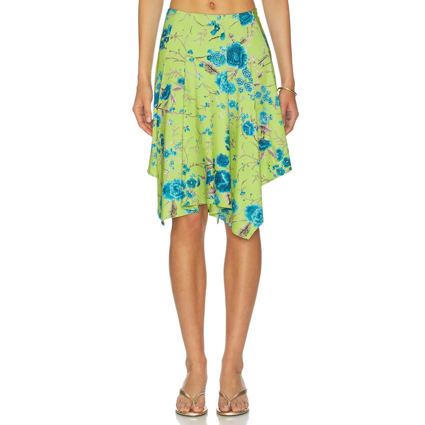Miaou Ty Skirt in Verdant Piano