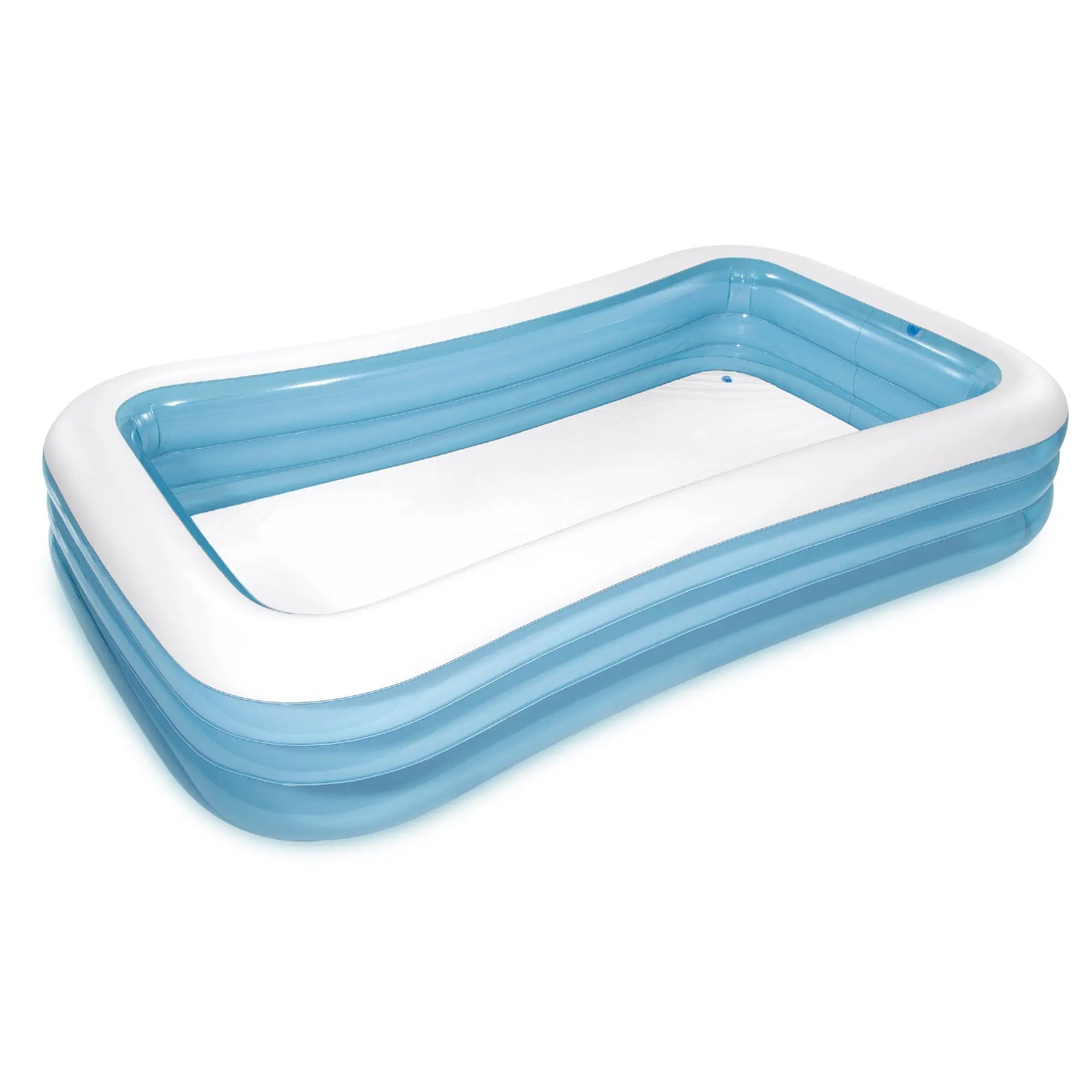 Intex Swim Center Family Backyard Inflatable Kiddie Swimming Pool, Color Varies Intex Swim Center Family Backyard Inflatable Kiddie Swimming Pool, Color Varies