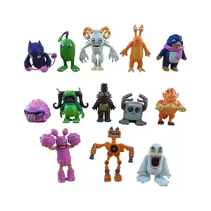 13pcs My Singing Monster Anime Figure Wubbox Msm Action Figure Mini Cute Figurine Pvc Statue Model Doll Christmas Toy Gift Kids