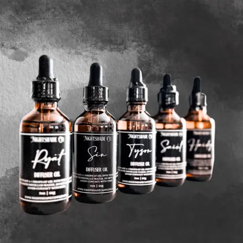 Diffuser Oil Bundles | Lords | Book Title | Ladies Set names | Highly Scented | 2oz | Shantel Tessier | Officially Licensed | Bookish Merch Fragrance