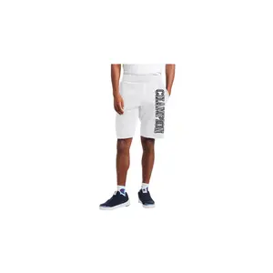 C-Life 10" Reverse Weave Cutoff 3-D Logo Shorts "White" 89597 586528 100