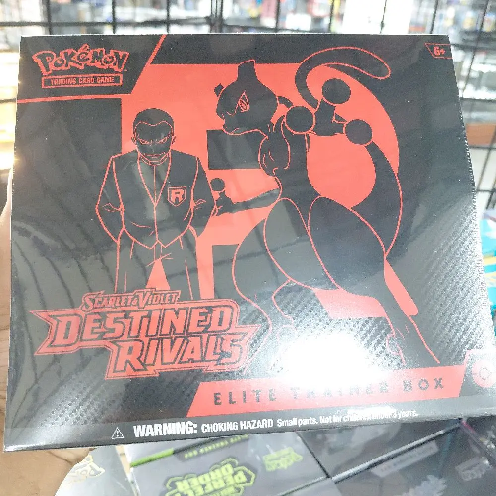 Destined Rivals Elite Trainer Box Sealed Pokemon Cards