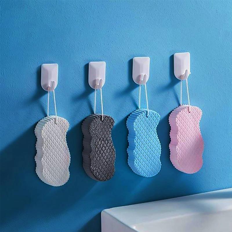 Magic Exfoliating Bath Sponge, Extra Soft Exfoliating Bath Sponge, Removes Dead Skin, Reusable for Christmas New Year Home Use