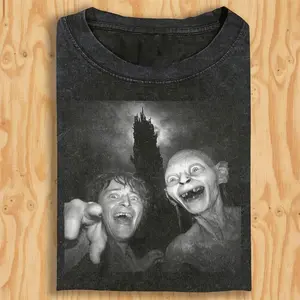 Goblin Selfie Comfort Colors Shirt, Funny Tee, Meme Shirt, Retro Movie T-shirt, Gift for Movie Fans, Gift for Fans, Unisex Cotton Crewneck T-Shirt Menswear Womenswear Streetwear Top