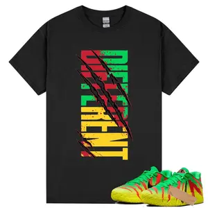 Shirt To Match Ja 3 Jurassic Park Explorer Sneaker Matching Tee EP Green Spark Black University Red Dynamic Yellow Different Shirt