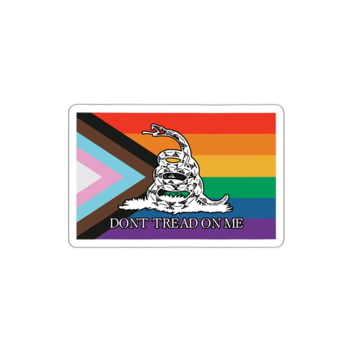 Don't tread on Equality - Sticker
