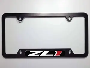 Camaro ZL1 License Plate Frame, Car Decor Accessories US Market Unique Personalized Design Enhances Aesthetic Appeal Easy Install