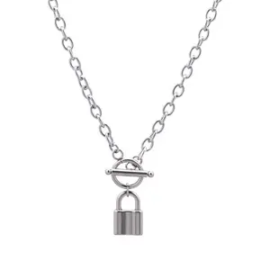 Lock Pendant Necklace for Men Women Lock Pendant Necklace for Men Women