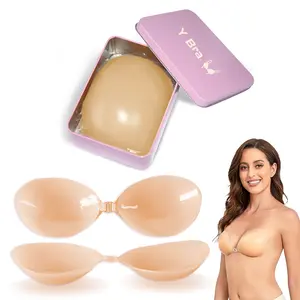 Ultra Thin Strapless Silicone Nipple Covers Invisible Adhesive Push Up Pasties Waterproof Reusable Lightweight Seamless Breast Covers Perfect for Backless Dresses and Off Shoulder Outfits