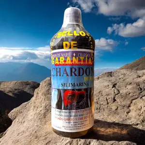 New - Chardon de Marie - Juice Tonic- Jugo De Silimarina (Milk Thistle)  -   de 1 Liter (33.3Fl Oz)