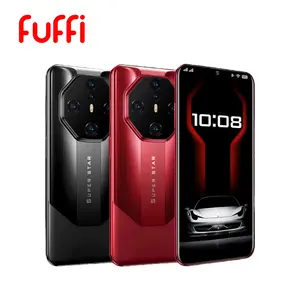 FUFFI fashionable smart phone with a 6.53-inch high-definition screen, an eight-core processor, 4GB RAM, 128GB ROM, 16MP pixels, a 4000mAh battery, global 4G network, dual SIM dual standby, and an Android operating system.