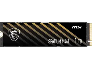 MSI M461 M.2 2280 1TB PCI-Express 4.0 Internal Solid State Drive (SSD) MSI M461 M.2 2280 1TB PCI-Express 4.0 Internal Solid State Drive (SSD)