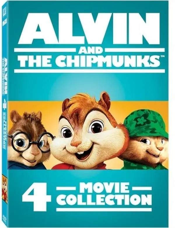 Alvin and the Chipmunks: 4-Movie Collection  [DVD Video Disc] Boxed Set