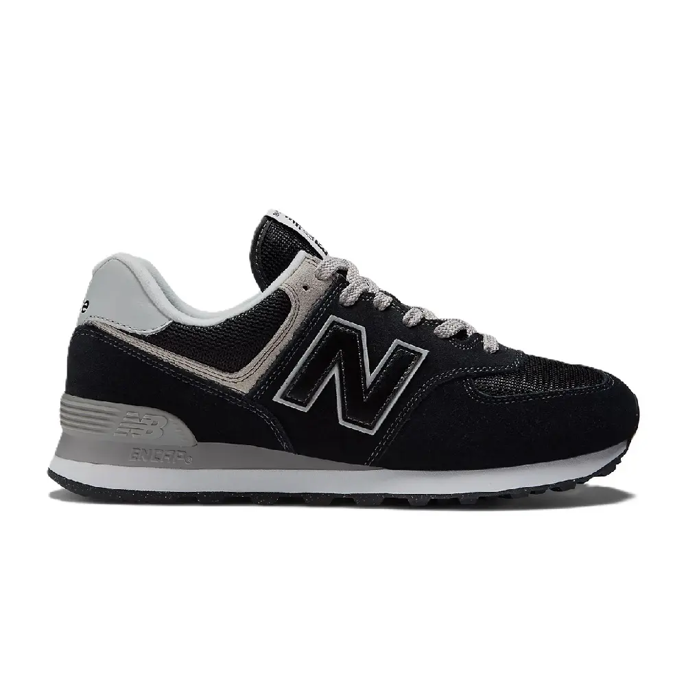Men's New Balance 574 Core Black White (ML574EVB)