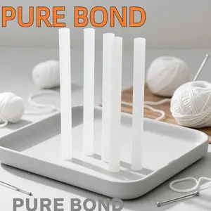 High Adhesion Fast Melting Hot Melt Glue Stick, 7mm x 100mm Size Glue Stick, Suitable for Making Crafts, Repairing Broken Items, DIY Creation and Other Daily Household Tool Materials