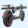 【AOPO】Adult Electric Scooter, 350W/500W Motor, 8.5/10" Solid Tire Grip, 19/22MPH Speed, Dual-Suspension, Dual Brake Safety, Aluminum Alloy, Certified Foldable, Compact Lightweight, App Control, LED Display & Brake Tail Light, Commuting Kick Scooter