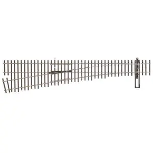 WalthersTrack 948-70017 Code 70 Nickel Silver DCC Friendly Number 6 Turnout -- Left Hand, HO