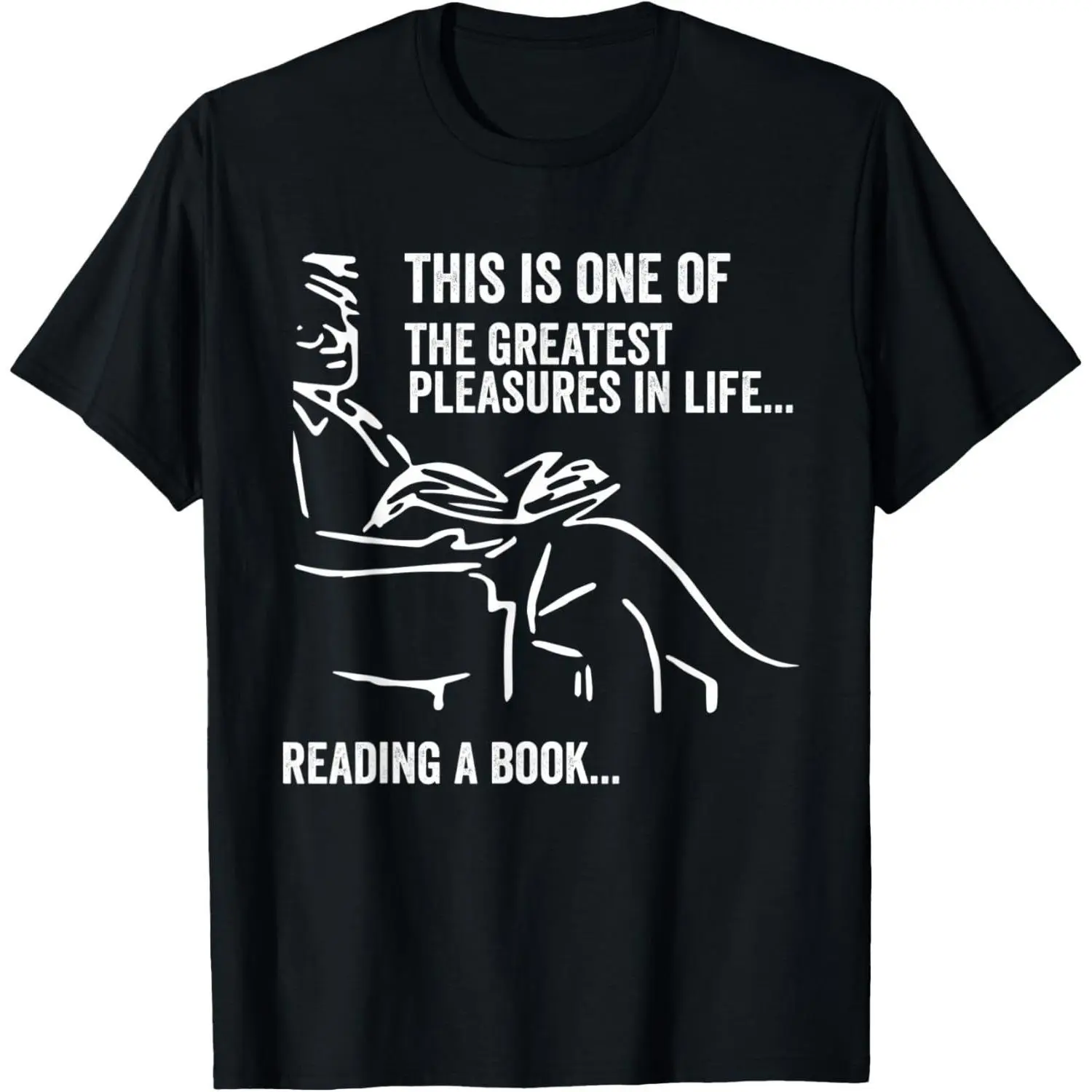 Book Lovers Dirty Mind Adult Joke Funny humor Book Nerd TShirt Cotton Menswear Graphic Crew Neck Top Womenswear Streetwear Crewneck Tshirt