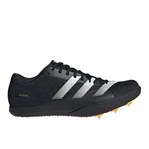 adidas Mens Adizero Long Jump Running Sneakers Shoes - Black