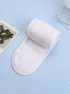 Spa Facial Headband for Makeup, Soft Knit Fabric Elastic Headbands on Forehead Adjustable Fit Face Towel, Perfect for Shower and Beauty Routine Use
