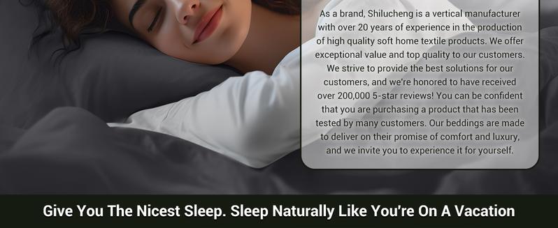 Shilucheng Bamboo Sheets Set 4/6 Pc,Cooling Breathable & Hotel Luxury Super Silky Soft, 16'' Deep Pocket, Wrinkle, Fade Resistant Springtok