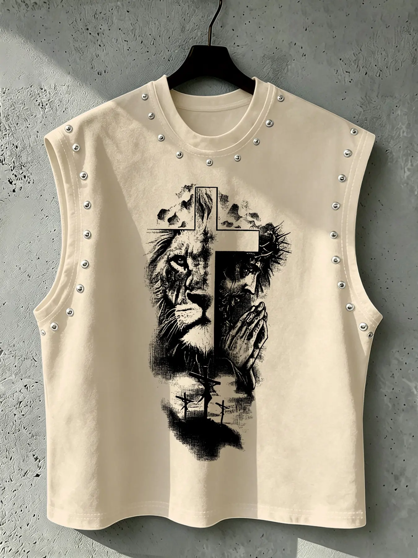 Men's Casual Sleeveless Vest, Streetwear Tank Vest, Tight Vest Top, Perfect for Various Occasions, Travel & Home Wear, Comfortable Fabric, Geometric Pattern, Fitted Style