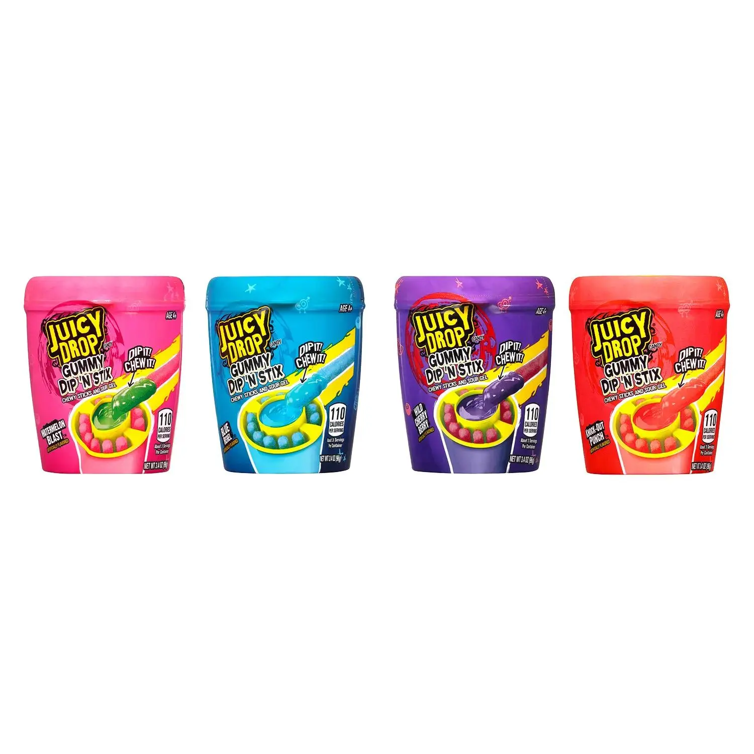 Juicy Drop<sup>®</sup> Gummy Dip ’N Stix