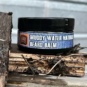 Muddy Water Natural Beard Balm for Men - Hair Care & Comfort Fragrance Scent Set Aroma Scented Sensitive