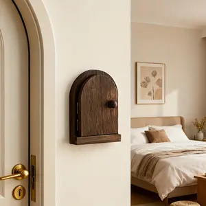 Handmade Wooden Power Outlet Cover, Dust-Proof Functional Decorative Plug Protector, Home Decor, Ideal for Living Room, Bedroom, Gaming Room, Hotel, Kitchen