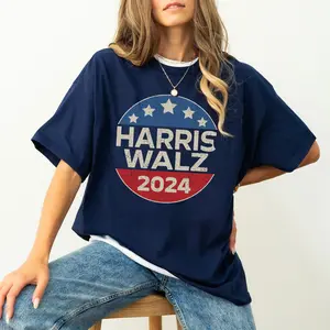 Harris Walz Shirt, Kamala Tim President VP 2024 Shirt, Tim Walz Shirt, Vote for Harris Walz 2024 Shirt