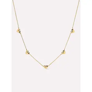 Heart Necklace - Lev Mini Station Necklace