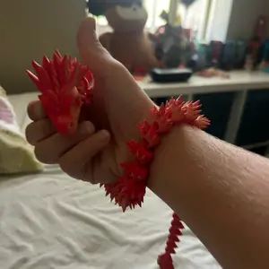 3d printed flexible dragon