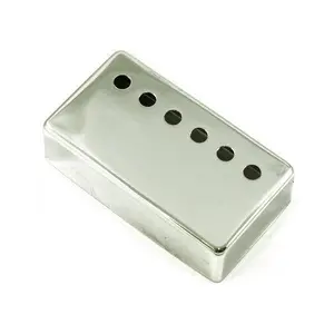 WD Music PCVC Vintage-Style Humbucker Guitar Pickup Cover - CHROME