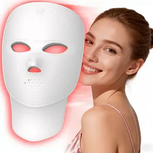 2027 New Home LED Light Therapy Mask, Portable Facial Care Device, Skin Tightening, Wrinkle Removal Firming, Rechargeable, Ergonomic Design, Light Therapy, Ideal Gift