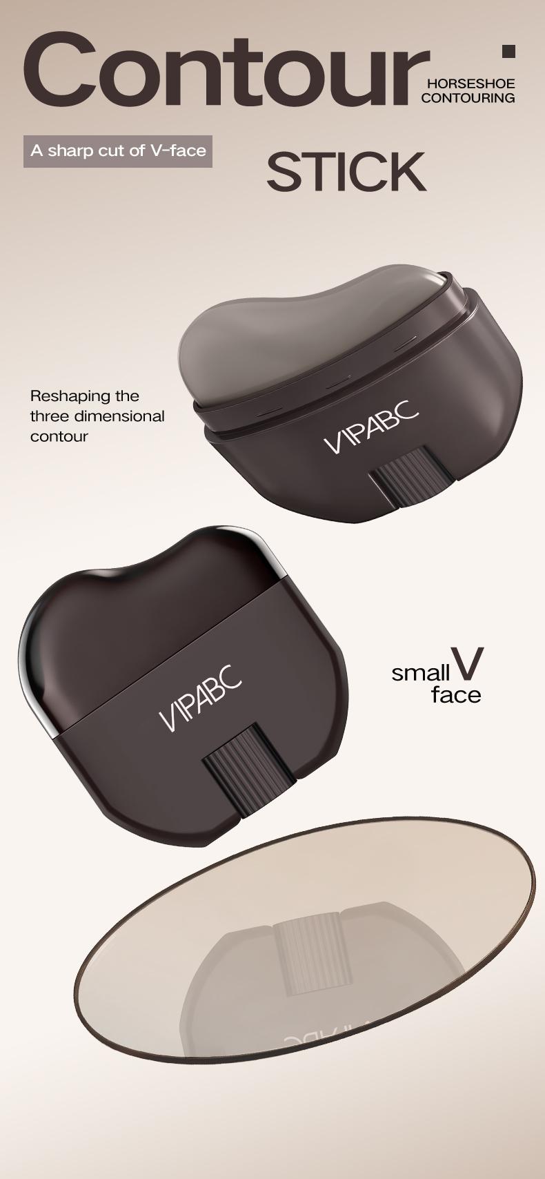 VIPABC Contour Stick – One-Pat Precise Shaping for Smooth, Natural 3D Face Contour