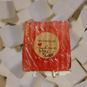 Pink Sugar Soap With Natural Oils Shower Soap