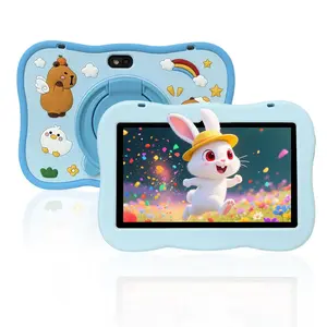 7 Inch Android Tablet, Parental Control Tablet with Protective Case, Multi-functional Tablet for Game, Learning, TV, Music