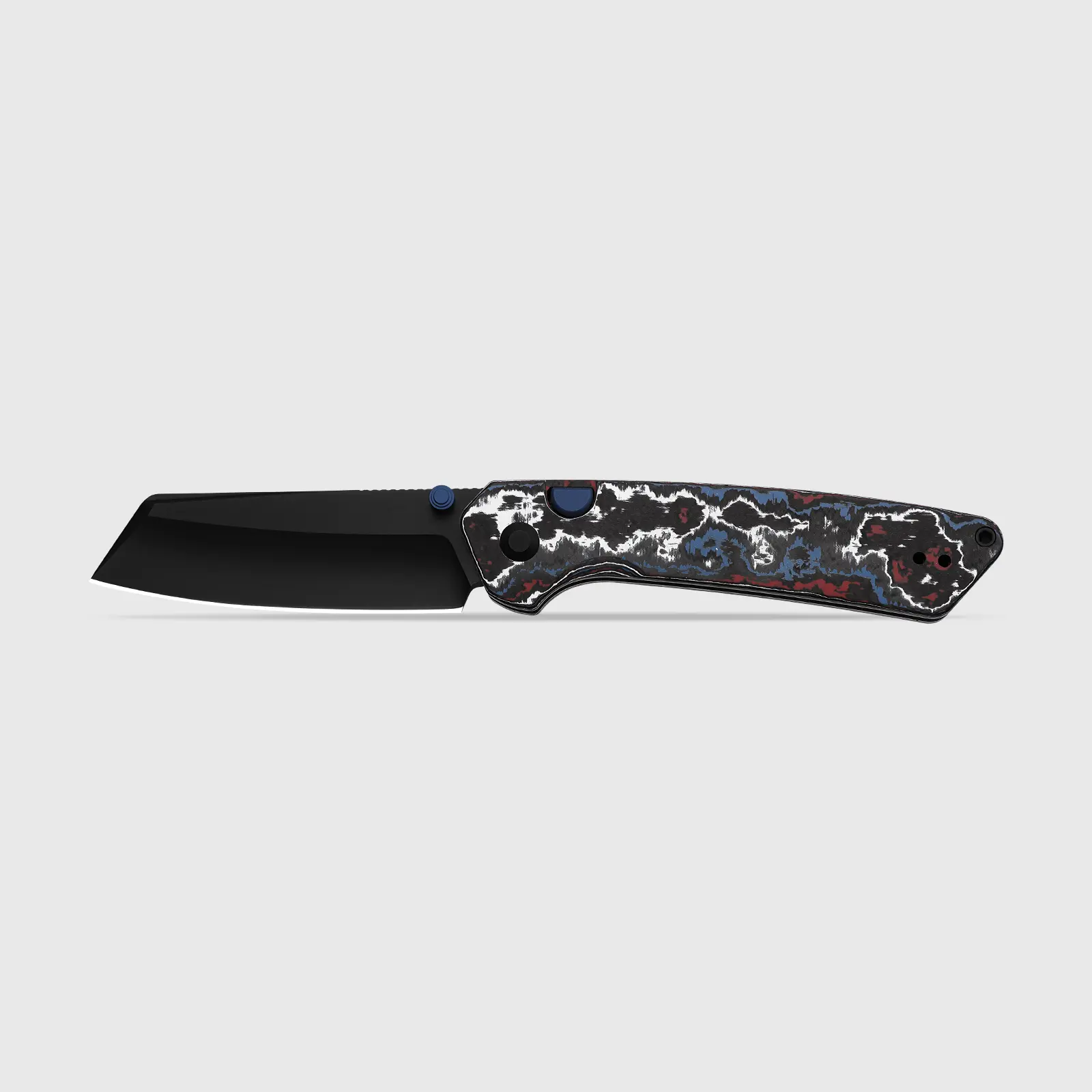 Kizer Madrac S45VN Steel FatCarbon Nebula Ki3693A1, Outdoor Camping EDC Pocket Tool