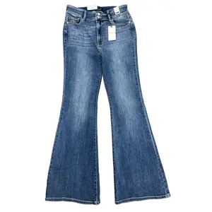 Judy Blue High Waist Flare with Tint Denim Jeans
