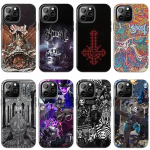 8 Styles Ghost Band Phone Case, Case Cover Suitable for iPhone 17-11 Pro Max/Plus and  Samsung Galaxy S23-25